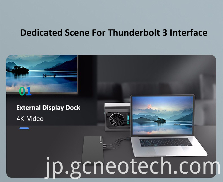 Cost-effective Thunderbolt 3 docking station